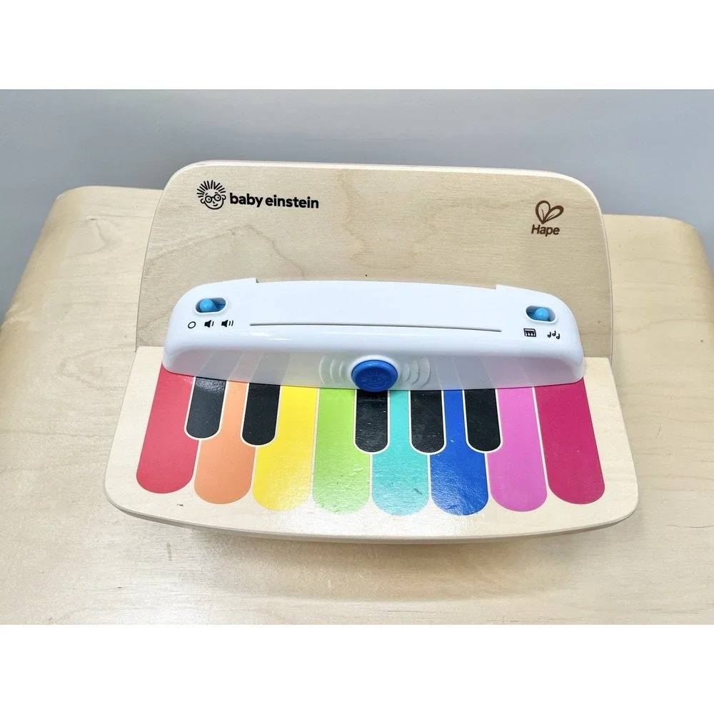 Baby Einstein Hape Magic Touch Wooden Piano Music Toy For Kids & Toddlers